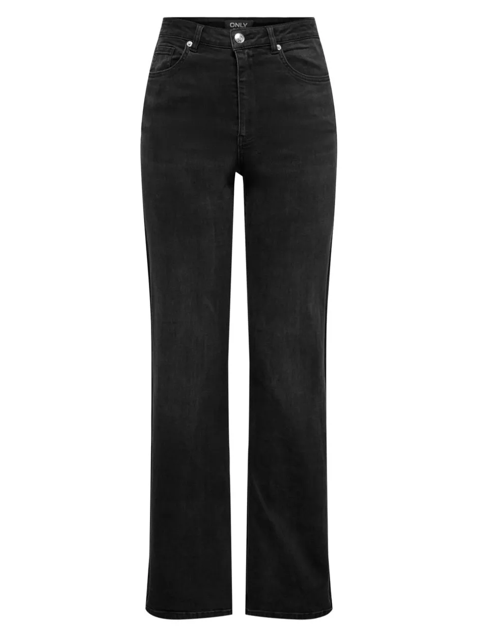 Clearance ONLJUICY-WAUW Høj talje Wide leg fit Jeans Dame Jeans|Jeans