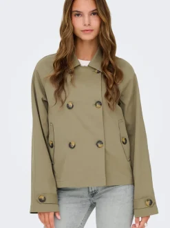 Best ONLJULIANE Trenchcoat Dame Jakker Og Frakker