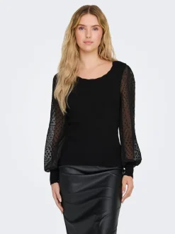 Hot ONLJULIE Striktrøje Dame Strik & Cardigans