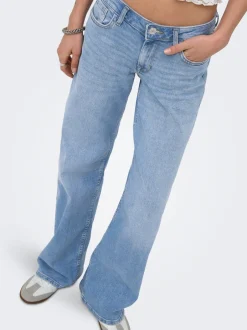 Sale ONLJULLES Lav talje Wide leg fit Jeans Dame Jeans|Jeans