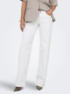 Hot ONLJULLES Lav talje Wide leg fit Jeans Dame Jeans|Jeans