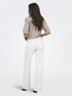Hot ONLJULLES Lav talje Wide leg fit Jeans Dame Jeans|Jeans
