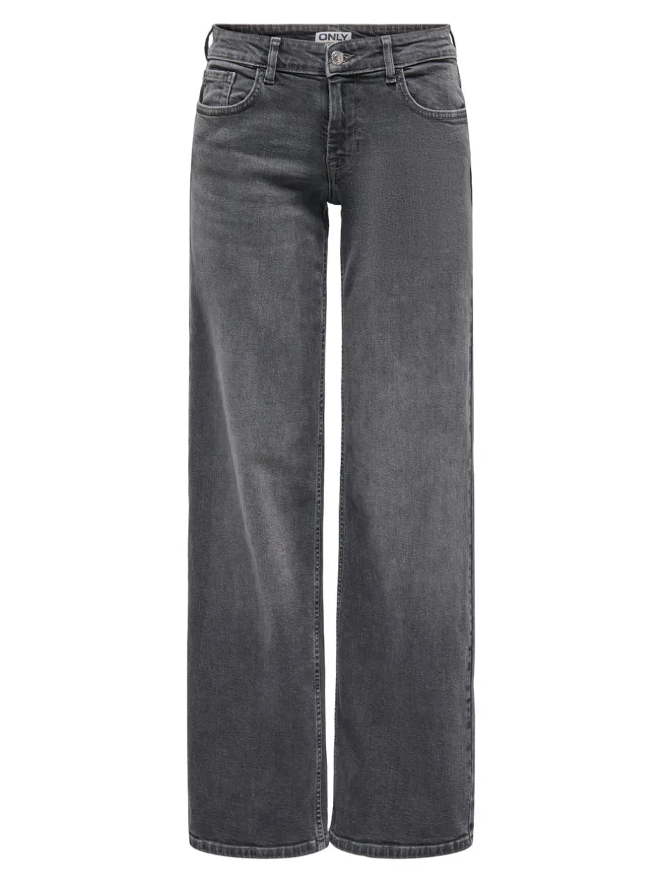 Outlet ONLJULLES Lav talje Wide leg fit Jeans Dame Jeans|Jeans