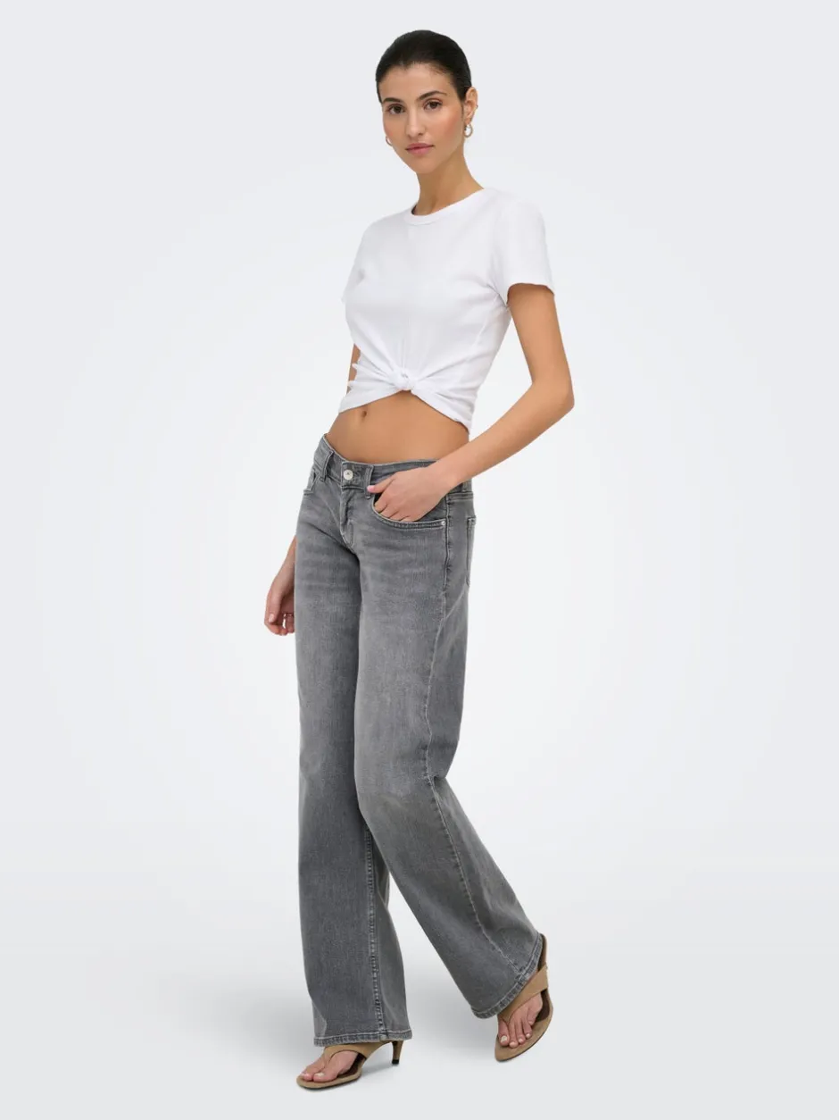 Clearance ONLJULLES Superlav talje Wide leg fit Jeans Dame Jeans|Jeans