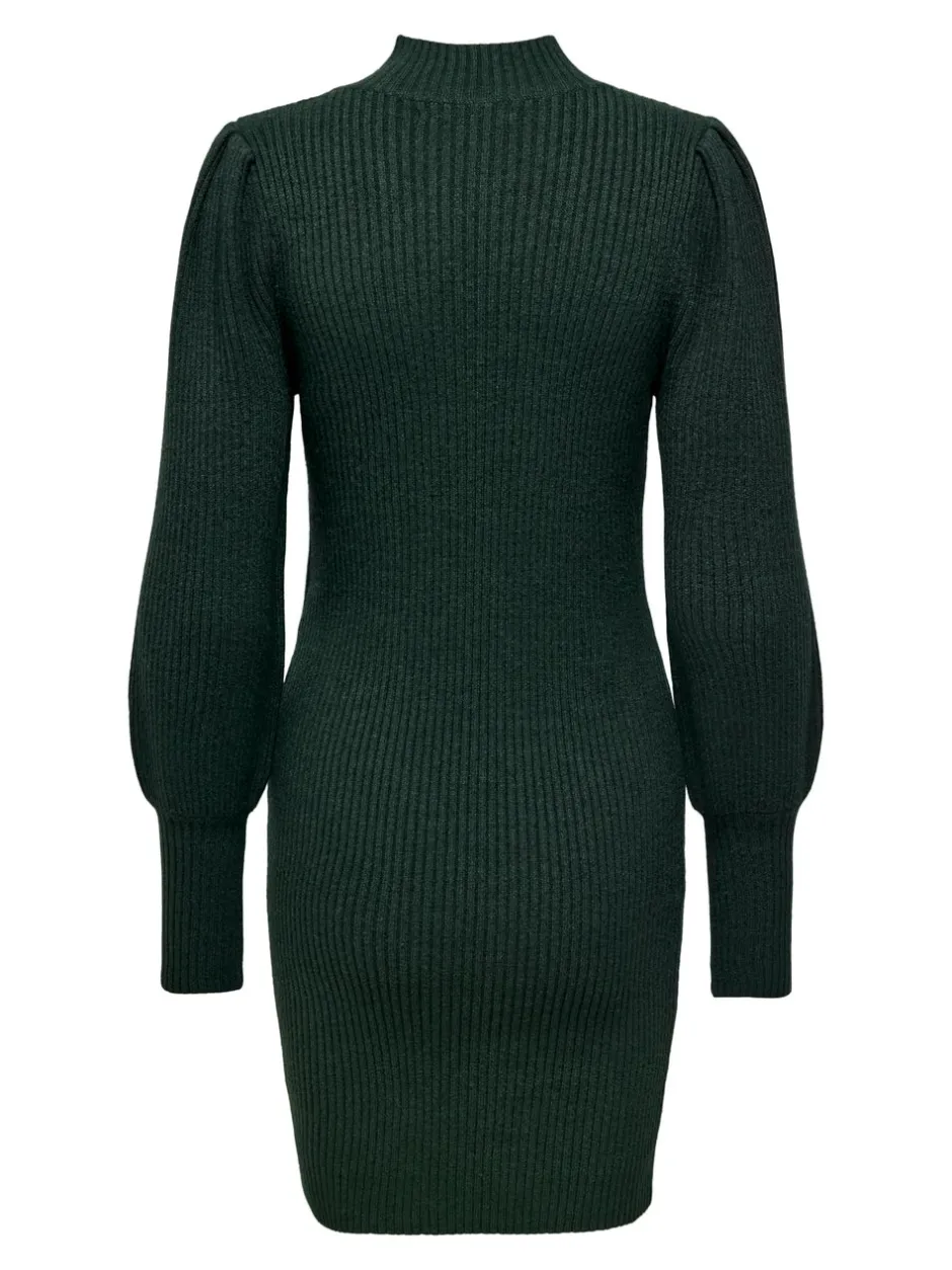 Hot ONLKATIA Lang kjole Dame Strik & Cardigans|Kjoler