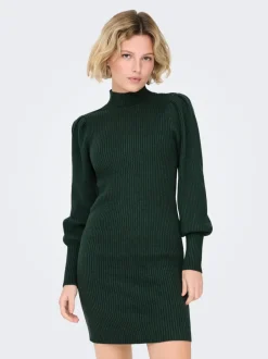Hot ONLKATIA Lang kjole Dame Strik & Cardigans|Kjoler