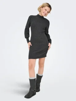 Clearance ONLKATIA Lang kjole Dame Strik & Cardigans|Kjoler