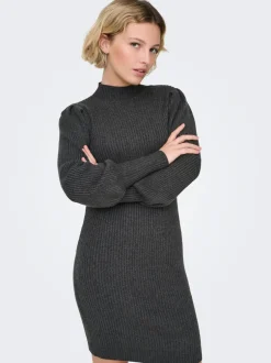 Clearance ONLKATIA Lang kjole Dame Strik & Cardigans|Kjoler