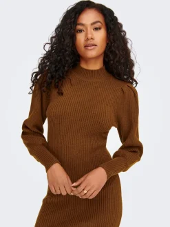 Clearance ONLKATIA Lang kjole Dame Strik & Cardigans|Kjoler