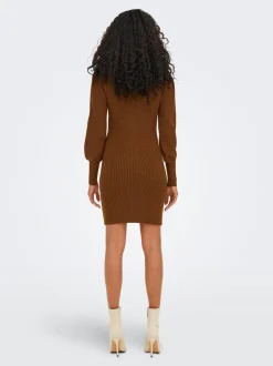 Clearance ONLKATIA Lang kjole Dame Strik & Cardigans|Kjoler