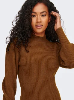 Clearance ONLKATIA Lang kjole Dame Strik & Cardigans|Kjoler