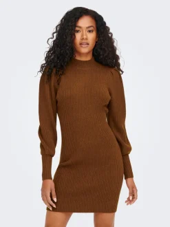 Clearance ONLKATIA Lang kjole Dame Strik & Cardigans|Kjoler