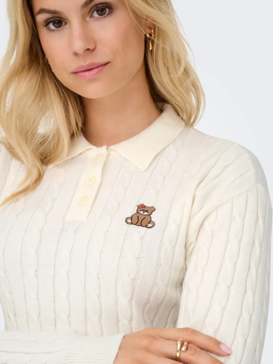 Discount ONLKATIA Strikket rullekrave Dame Strik & Cardigans