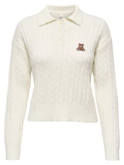 Discount ONLKATIA Strikket rullekrave Dame Strik & Cardigans