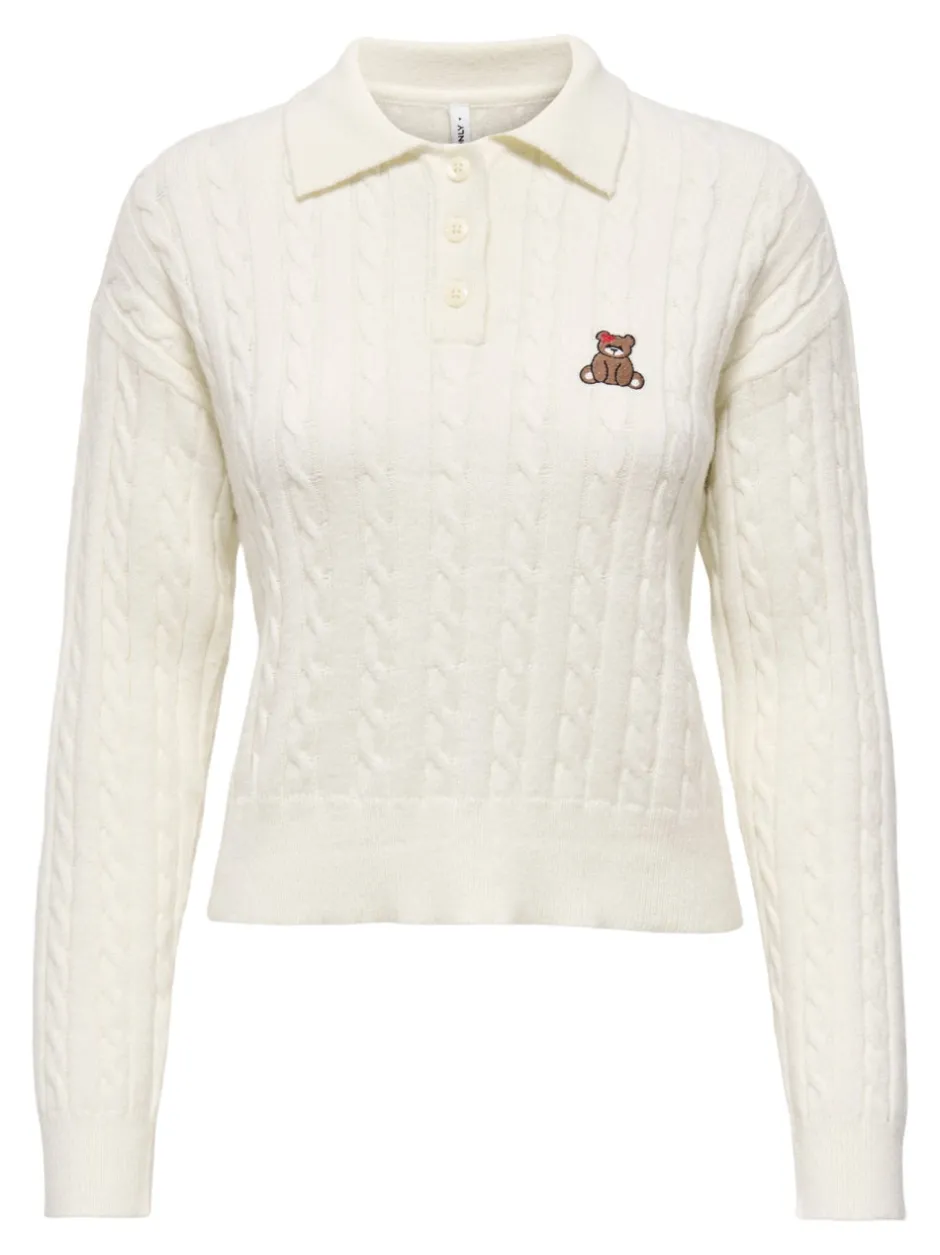 Discount ONLKATIA Strikket rullekrave Dame Strik & Cardigans