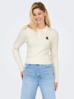 Discount ONLKATIA Strikket rullekrave Dame Strik & Cardigans