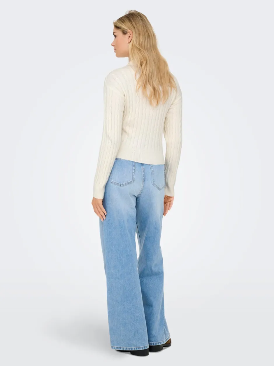 Discount ONLKATIA Strikket rullekrave Dame Strik & Cardigans