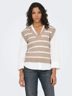 New ONLKATIA Vest Dame Strik & Cardigans