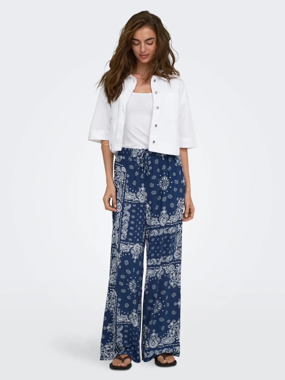 Best ONLKAVI Wide leg fit Bukser Dame Bukser