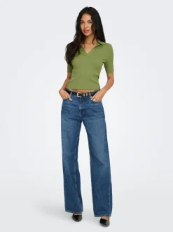 Outlet ONLKAYA Strikket rullekrave Dame Strik & Cardigans