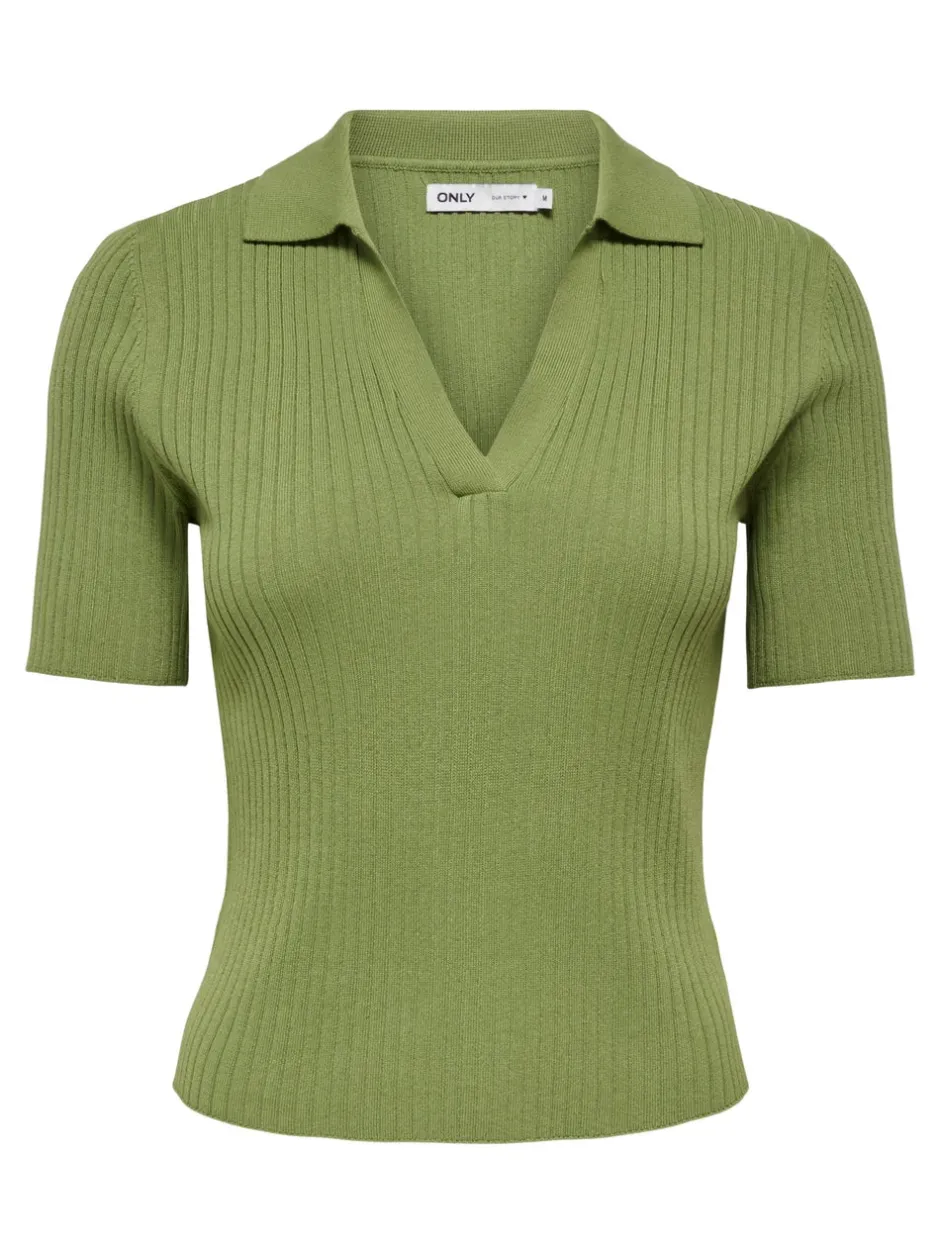 Outlet ONLKAYA Strikket rullekrave Dame Strik & Cardigans