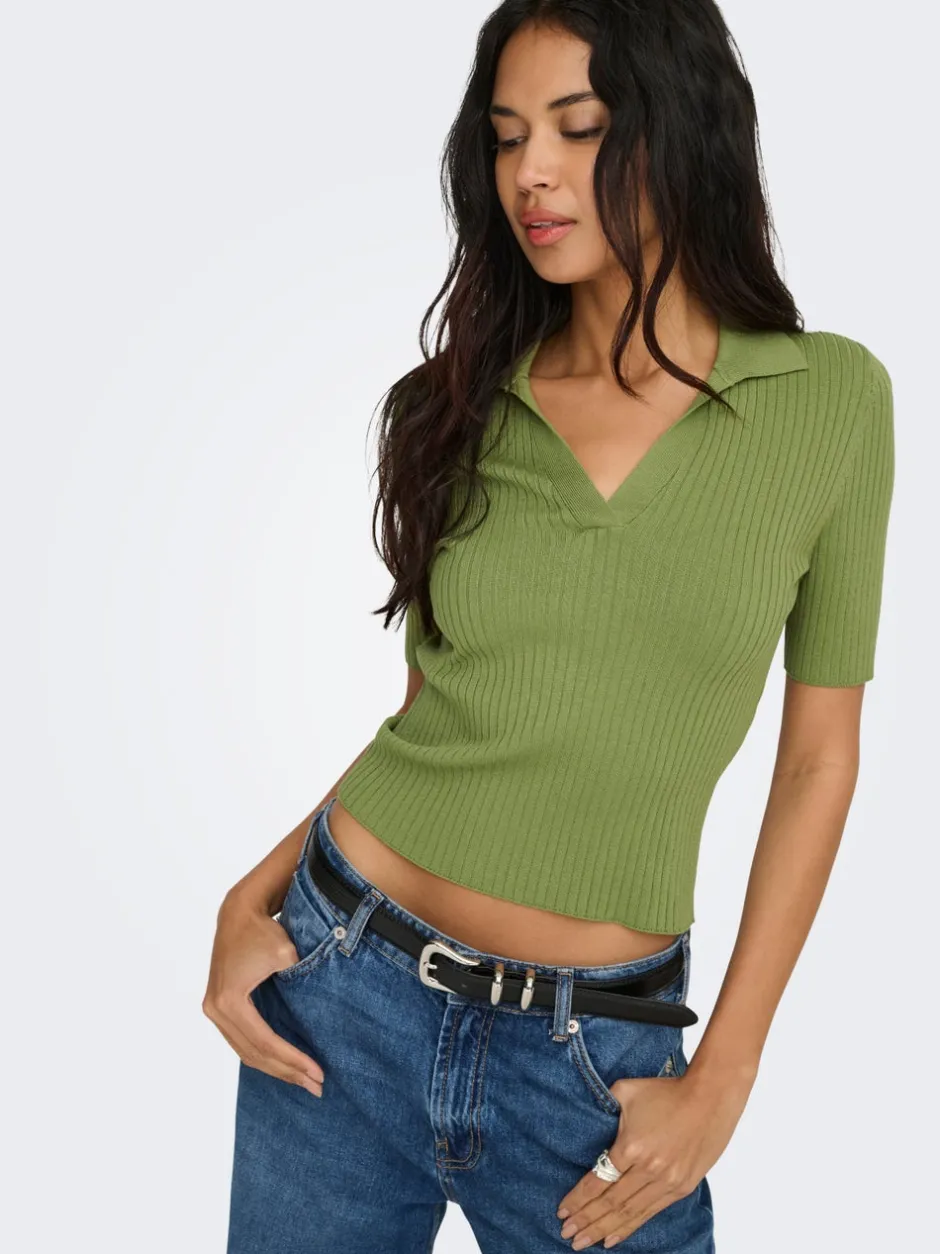 Outlet ONLKAYA Strikket rullekrave Dame Strik & Cardigans