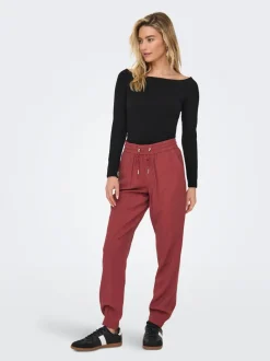 New ONLKELDA-EMERY Regular fit Bukser i wide fit Dame Bukser