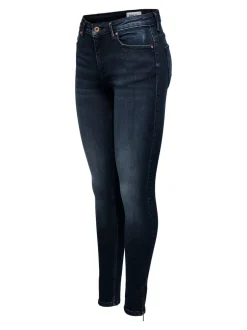 New ONLKENDELL Mellemhøj talje Skinny fit Ankellængde Jeans Dame Jeans|Jeans