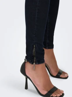 Hot ONLKENDELL Mellemhøj talje Skinny fit Ankellængde Jeans Dame Jeans|Jeans