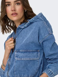 ONLKENZIE Denimjakke Dame Jakker Og Frakker|Double Denim