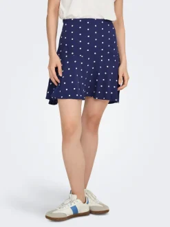 Discount ONLKESHAV Skaternederdel Kort nederdel Dame Nederdele