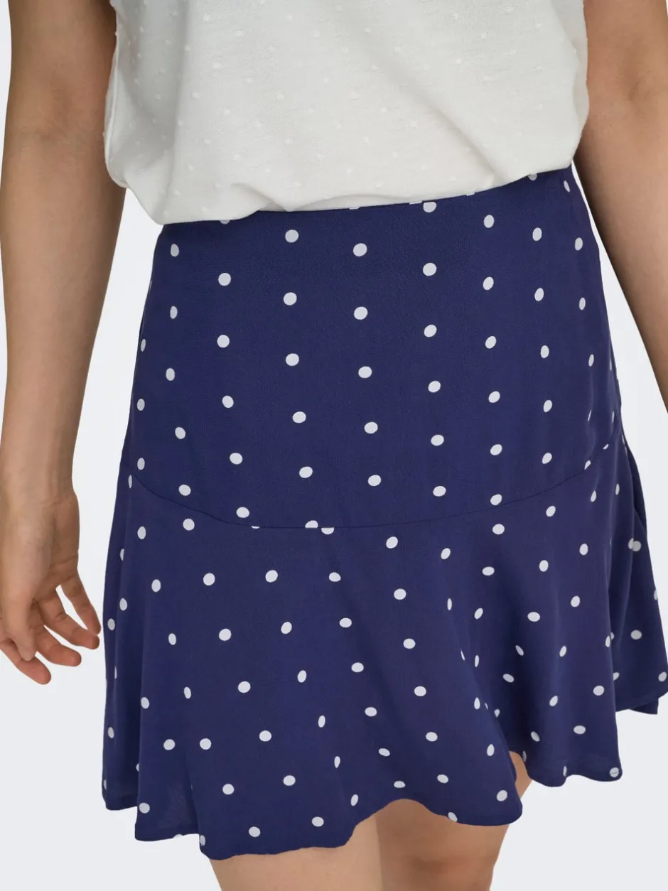 Discount ONLKESHAV Skaternederdel Kort nederdel Dame Nederdele