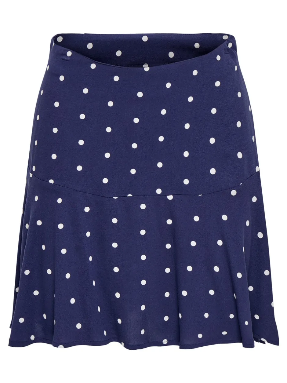 Discount ONLKESHAV Skaternederdel Kort nederdel Dame Nederdele