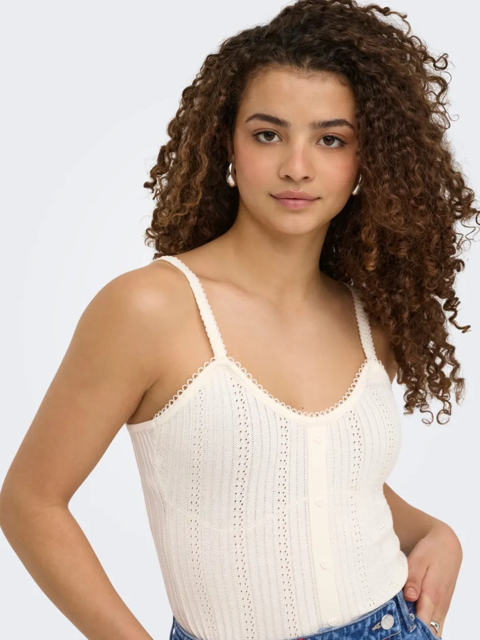 Online ONLKIA Top Dame Strik & Cardigans