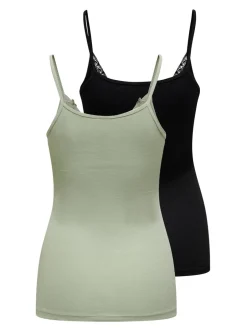 New ONLKIRA 2-pack Tanktop Dame Toppe