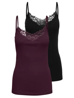 Sale ONLKIRA 2-pack Tanktop Dame Toppe
