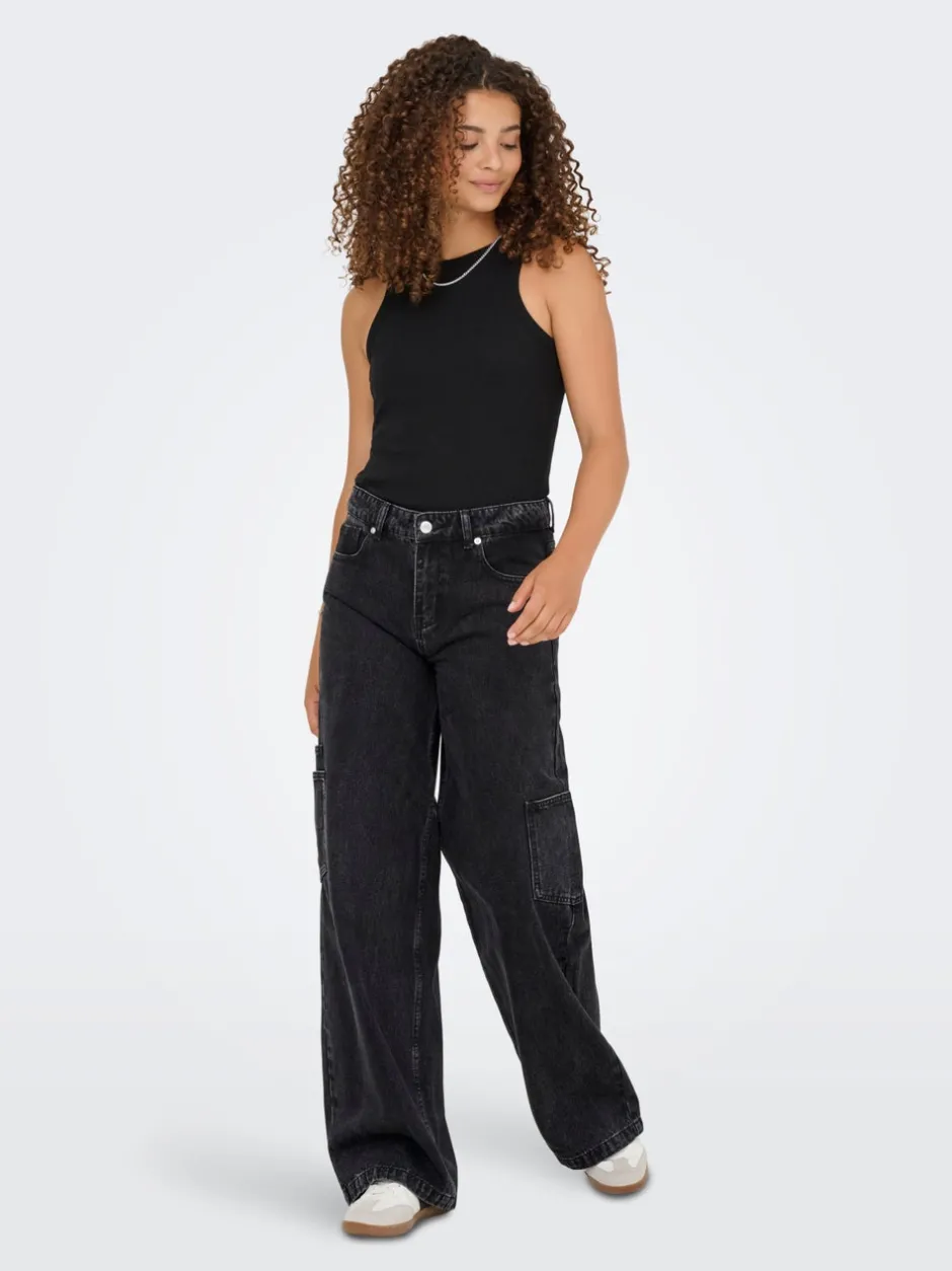 Outlet ONLKIRA Wide leg fit Jeans Dame Jeans|Jeans