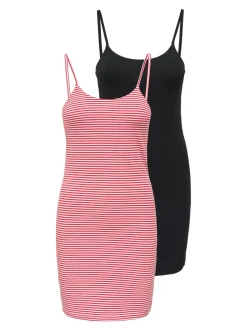 New ONLKISS 2-pack Kort kjole Dame Kjoler