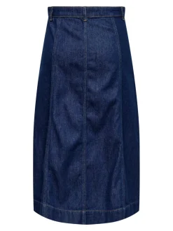 Hot ONLKLARA A-formet nederdel Lang nederdel Dame Nederdele|Denimnederdele