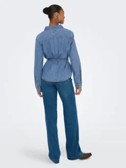 Online ONLKOKO Denim-skjorte Dame Skjorter