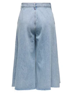 Sale ONLLA Høj talje Wide leg fit Lang Jeans Dame Jeans|Jeans