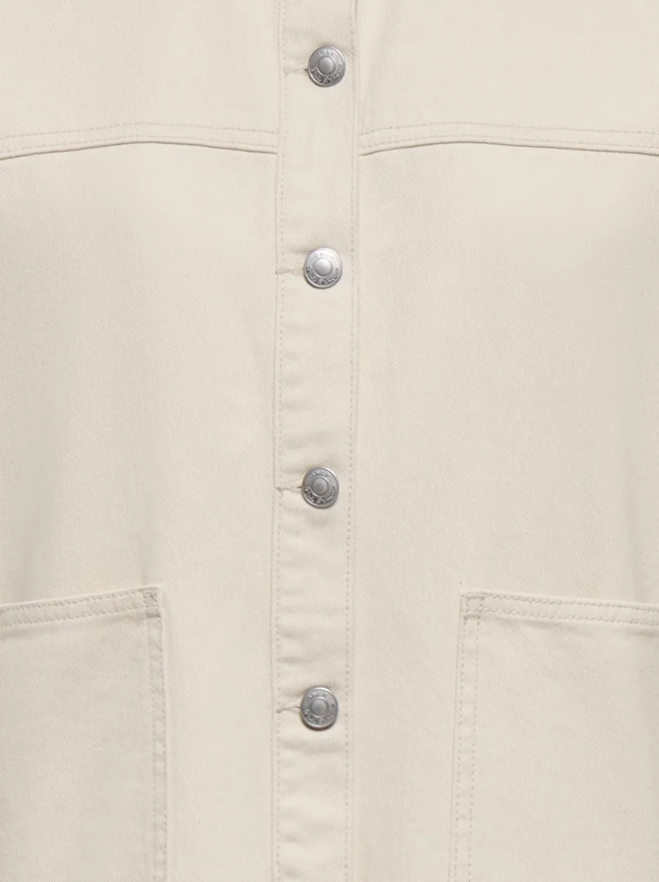 New ONLLARA Denimjakke Dame Jakker Og Frakker|Double Denim