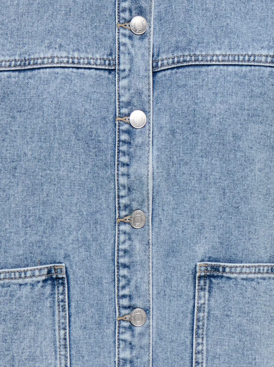 Sale ONLLARA Denimjakke Dame Jakker Og Frakker|Double Denim