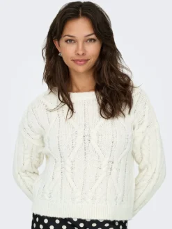 Online ONLLEMINA Striktrøje Dame Strik & Cardigans