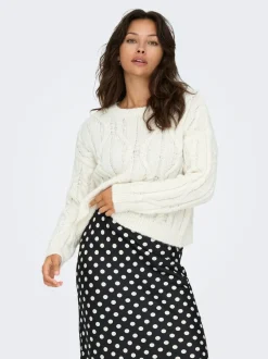 Online ONLLEMINA Striktrøje Dame Strik & Cardigans