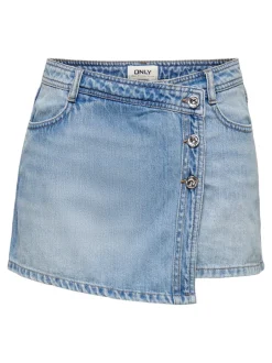 Discount ONLLESLY Nederdel Mininederdel Dame Accessories|Denimshorts
