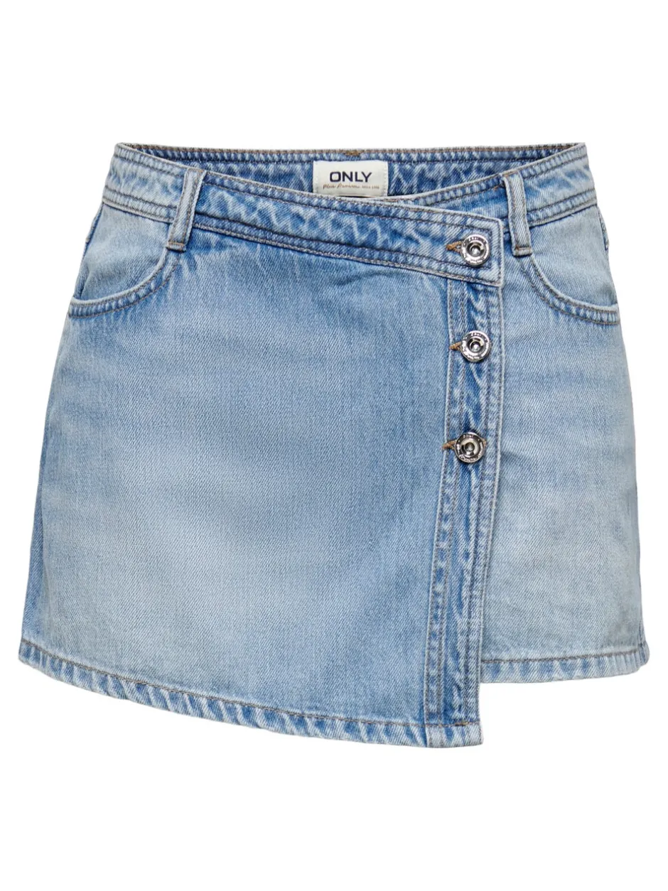 Discount ONLLESLY Nederdel Mininederdel Dame Accessories|Denimshorts
