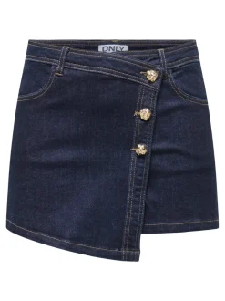 Online ONLLILLIE Denim-nederdel Mininederdel Dame Nederdele