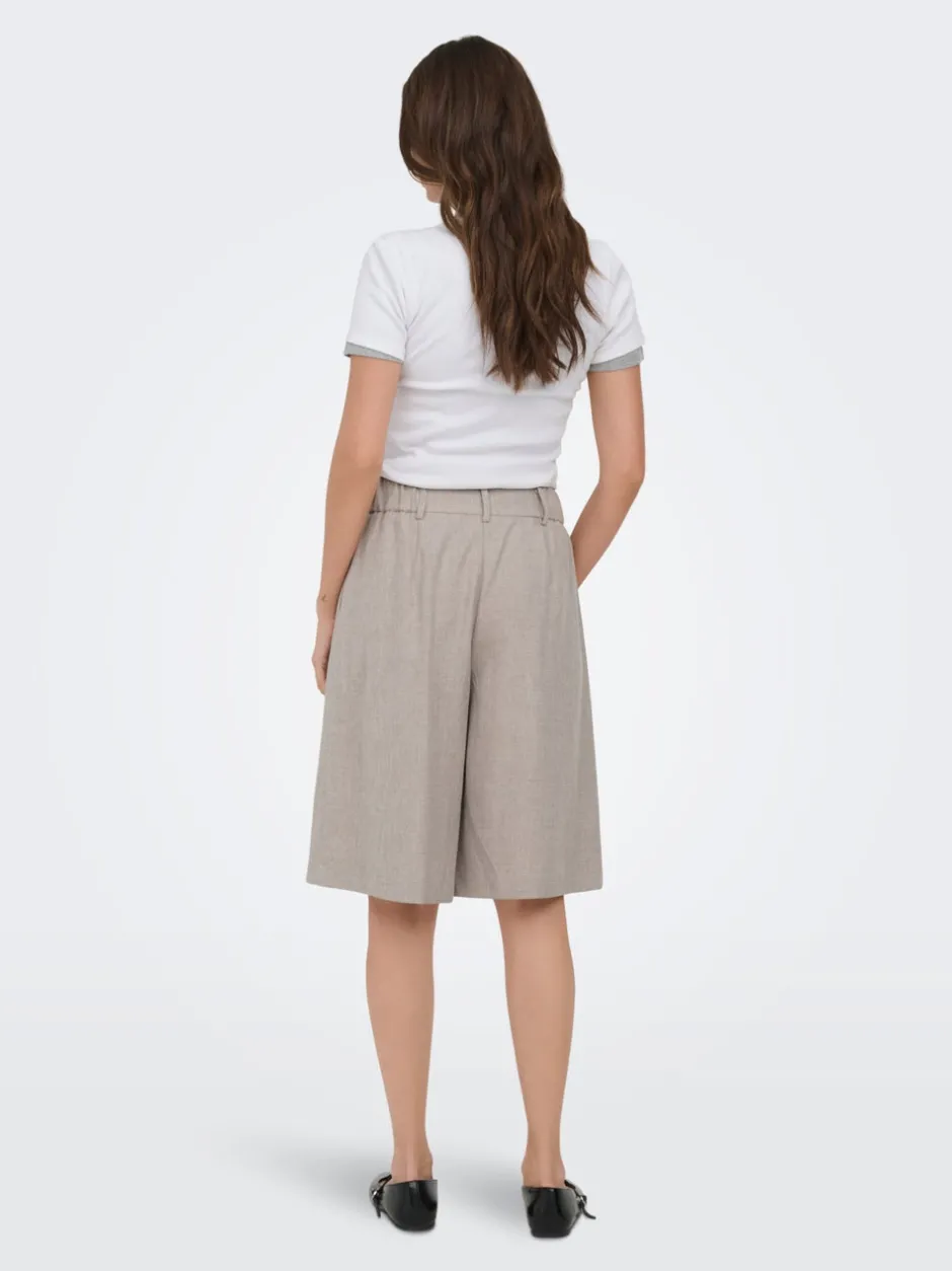 Hot ONLLINDA Høj talje Loose fit Bermuda-shorts Dame Shorts