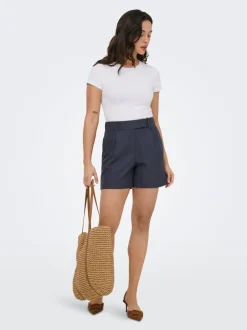 New ONLLINDA Høj talje Wide leg fit Shorts Dame Shorts